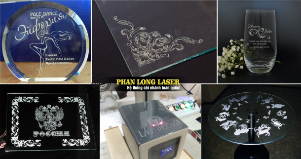 Địa chỉ Khắc Laser lên thủy tinh gốm sứ và pha lê lấy liền lấy ngay giá rẻ